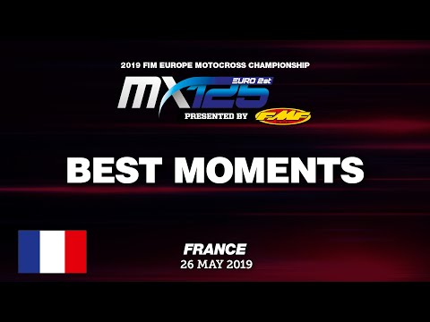 EMX125 Presented by FMF Racing Best Moments - Race1 Round of France 2019 #motocross