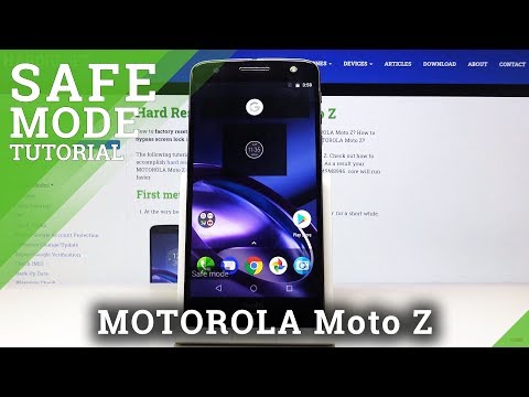 How to Enter Safe Mode in MOTOROLA Moto Z – Disable Third-Party Apps