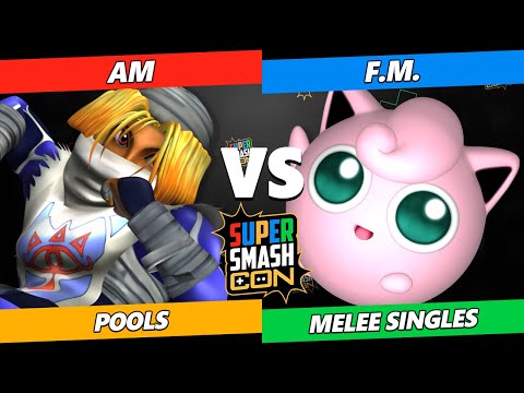 SSC 2023 - AM (Sheik) Vs. F.M. (Puff) Smash Melee Tournament