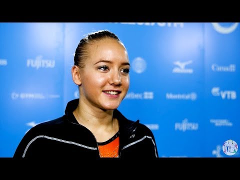 Lieke Wevers (NED) Interview - 2017 World Championships - Podium Training