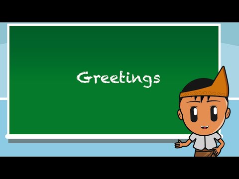 Learn Indonesian online - Greetings - Lesson 12