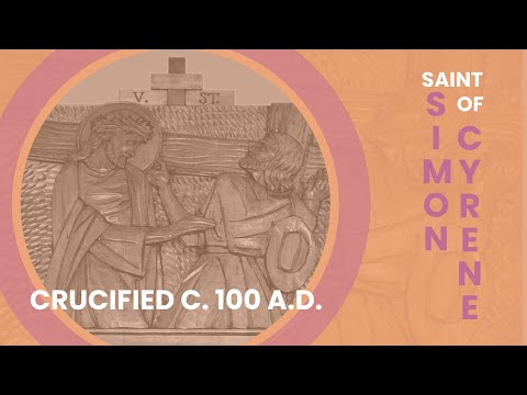 St. Simon of Cyrene: Carrying