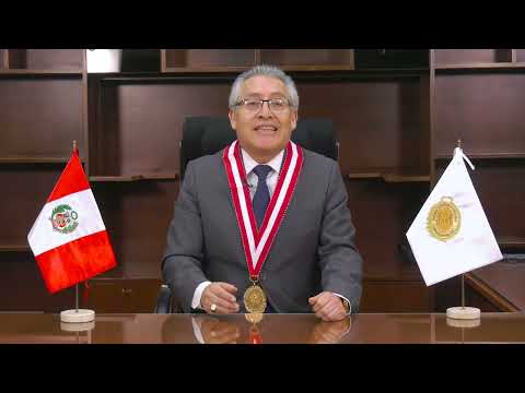 Pronunciamiento del Fiscal de la Nación Juan Carlos Villena Campana, video de YouTube