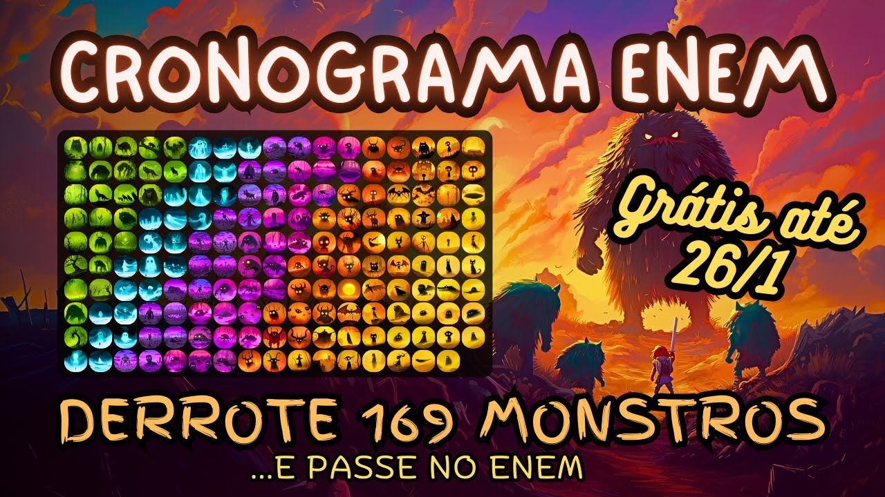 The Best ENEM Schedule of All Time is back!