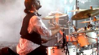 Fleshgod Apocalypse - Thru Our Scars (Official Live Drum Video)