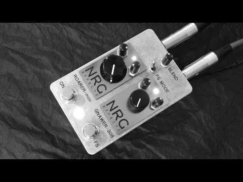 NRG Effects MONOCHROME DOUBLE - PARALLEL (GNAWER-308/ROARER-mini) with Bass.