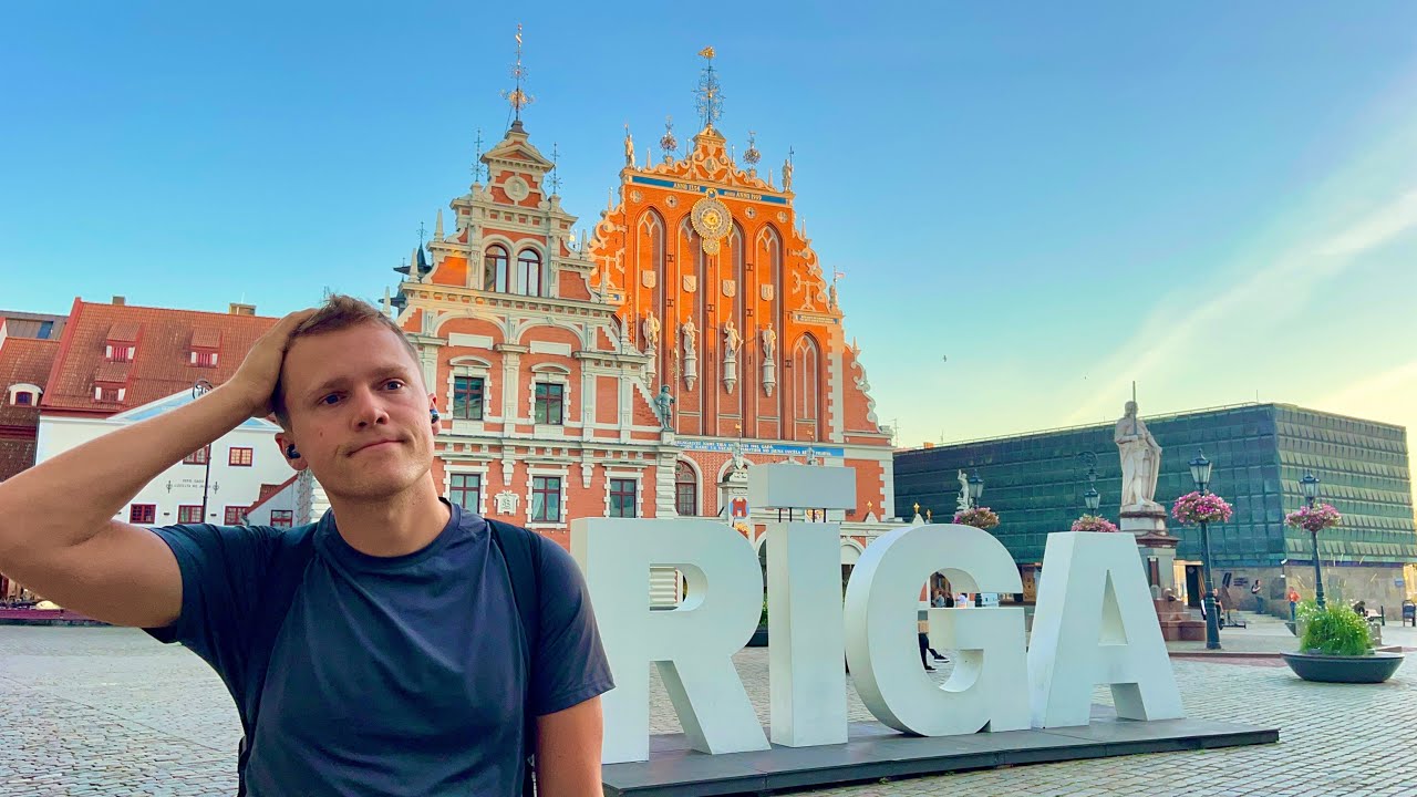 Riga 🇱🇻  Beautiful but no Tourist WHY? My Budget Adventure