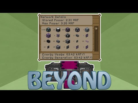 63K RF/T ME-System! WTF! - Minecraft Beyond [#66] - FTB Beyond Modpack