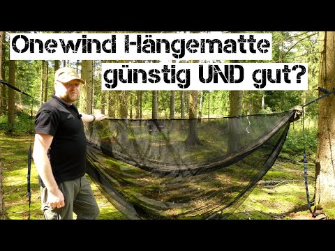 Onewind Hammock - A good and affordable entry-level hammock set? | Equipment review