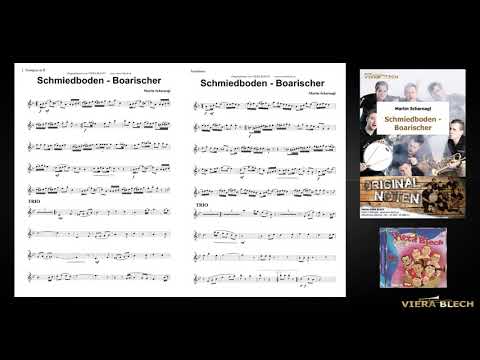 Schmiedboden - Boarischer | Originalnoten Viera Blech
