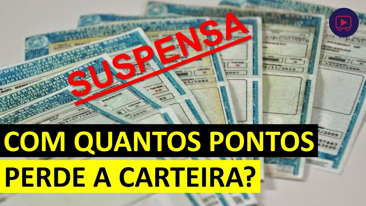 COM QUANTOS PONTOS PERDE A CARTEIRA?