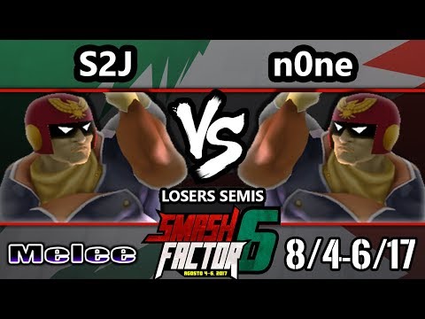 Smash Factor 6 SSBM - n0ne (Captain Falcon) vs. Tempo | S2J (Captain Falcon) - Smash Melee LS