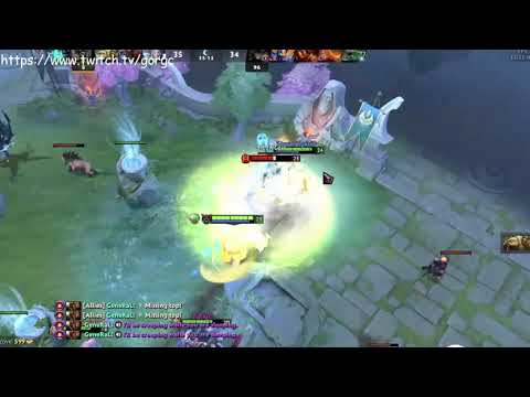 GORGC'S INSTANT LOSE | ATTACKER'S ONE CLEAVE DELETE (DOTA 2 SHORT CLIP)