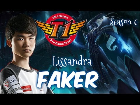 SKT T1 Faker LISSANDRA Mid vs Lulu - Patch 5.24 KR | League of Legends