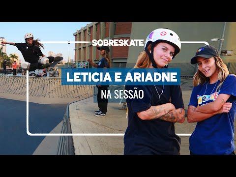 Casal favorito do skate | Ariadne e Leticia na sessão sobreskate