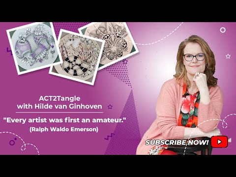 How to draw Flowder by Hilde van Ginhoven