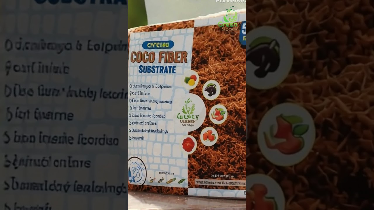 5KG BUFFERED COCO FIBRE  PEAT BLOCKS