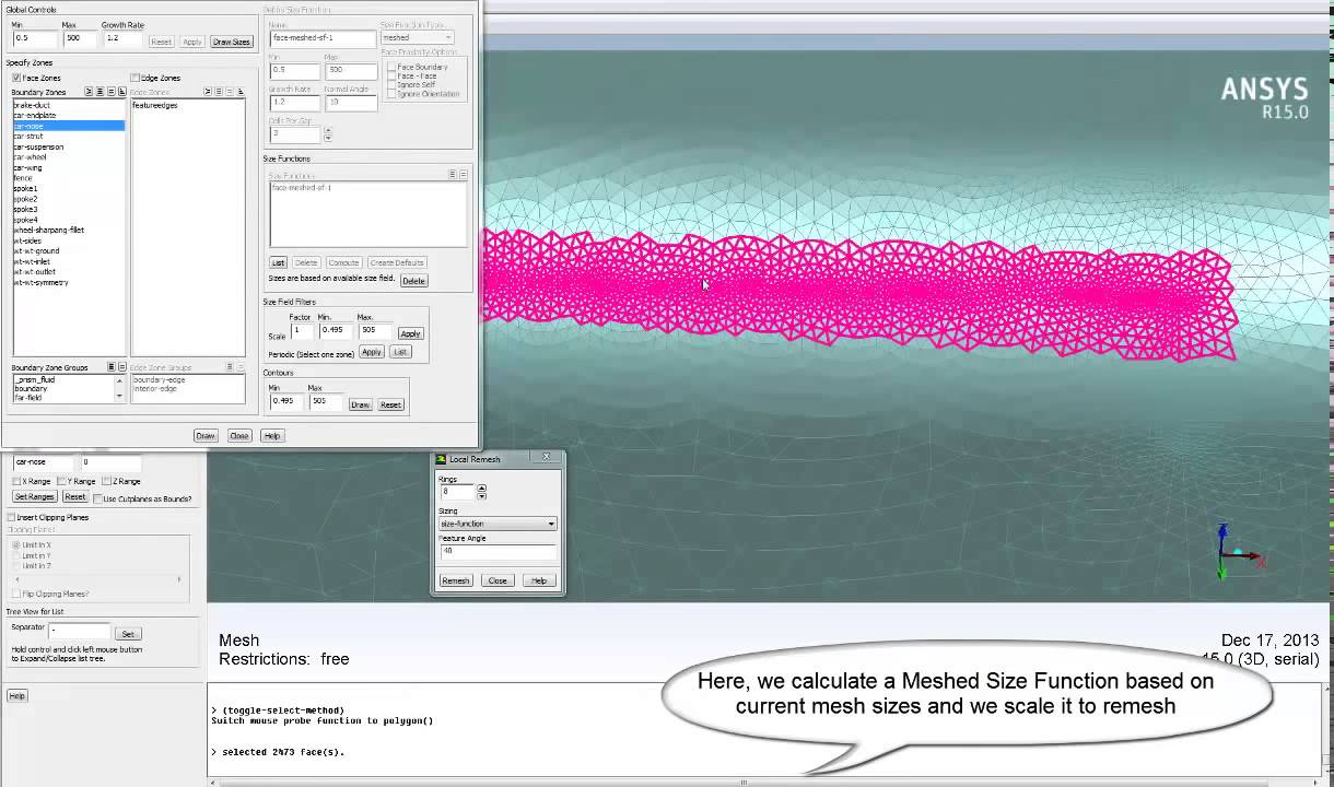 How to Create a CFD Mesh Using Fluent Meshing Part 5/5