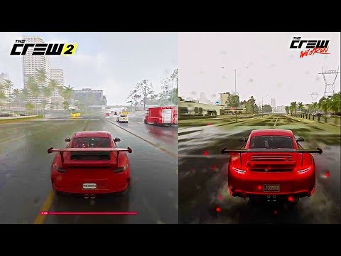 The Crew Wild Run vs The Crew 2 - Early Graphics & Sound Comparison Part 2