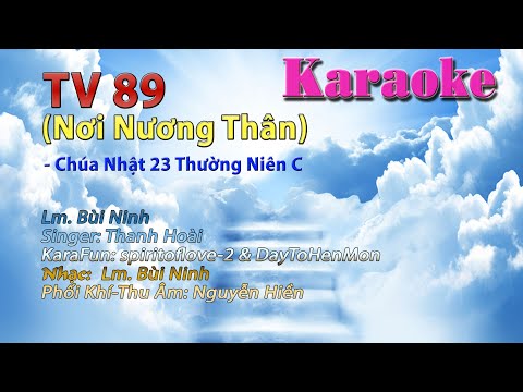 Karaoke Beat Tone Nam: Đáp Ca Thánh Vịnh 89, Nơi Nương Thân - Lm. Bùi Ninh, Bè HoaNoMuonMang