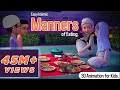 Ghulam Rasool Explains The Easy Islamic Manners Of Eating 3D Animation Kids Land