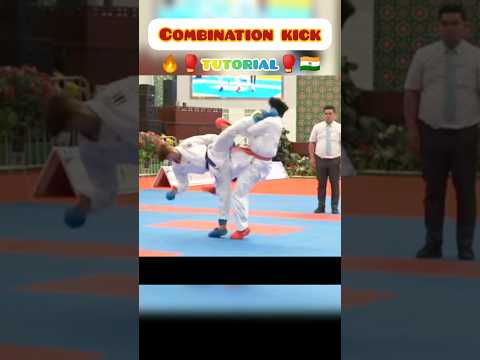 spinning wheel combination kick 🥋💪#mma🔥#tutorial #trending 🔥#ufc #karate 🥋#boxing 🥊#martialarts