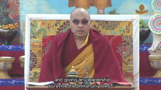 Gywalwang Karmapa on Reinstating the Shramaneri Vows in the Kagyu Tradition