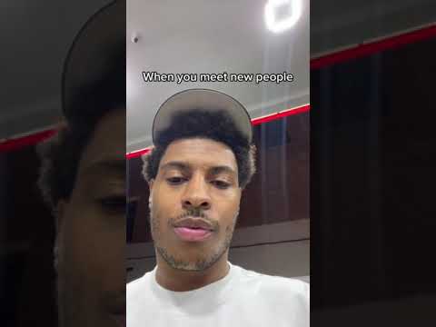 When you meet new people #JoecashTiktoks