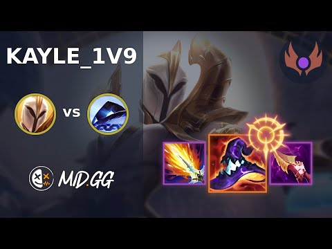 MID.GG: [ kayle_1v9 ] Kayle MID vs Xerath | EUW MASTER | LOL Season 2025