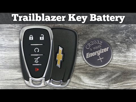 How To Replace 2021 - 2024 Chevy Trailblazer Key Fob Battery - Change Replacement Remote Batteries