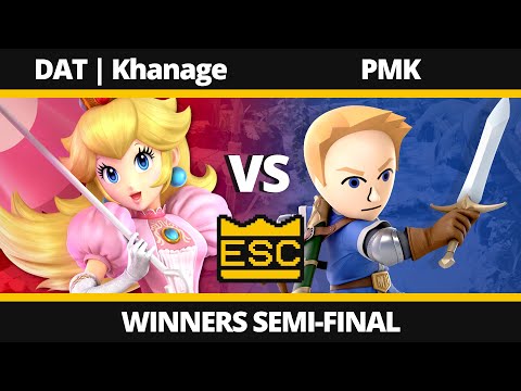 ESC 85 - Winners Semi-Final - DAT | Khanage (Peach) Vs. PMK (Mii Swordfighter) - SSBU Tournament