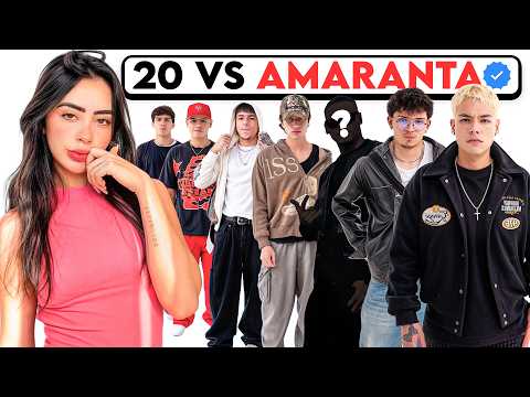 AMARANTA VS 20 MEN