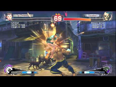 SSF4-AE: CpKakah [Sakura] VS Alioune [Sagat]