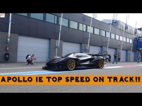 Insane Loud 2,7 Million Euro Apollo IE Racing On Track + Hypercar Pitlane!!