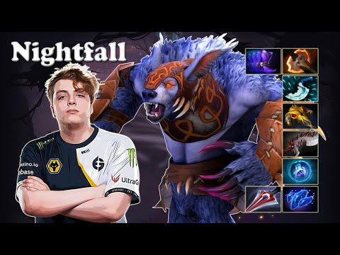 Nightfall - Ursa Safelane | Dota 2 7.32 Gameplay