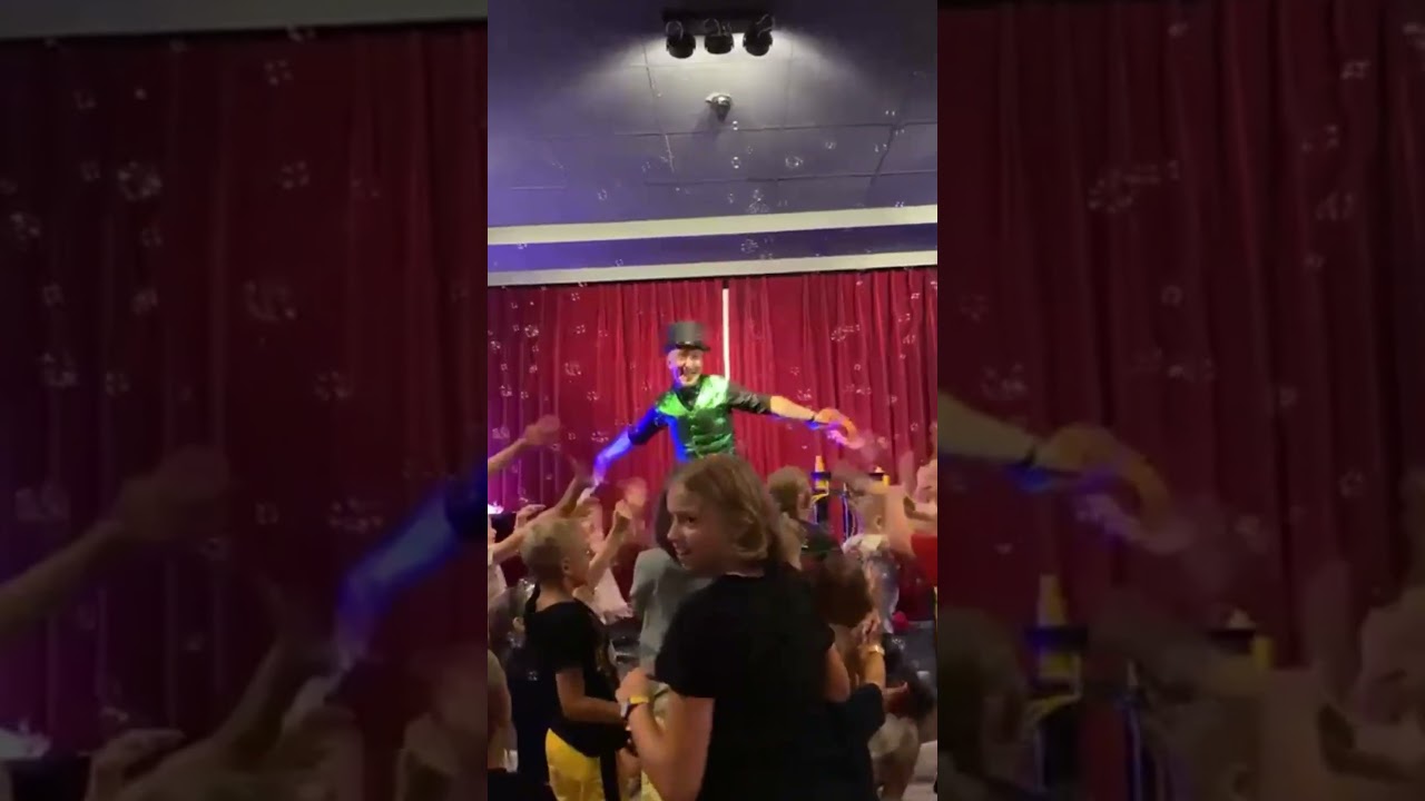 Egor Hahuleac – Konzert Bubble Show im Hotel Lutzmannsburg (Österreich)  #bubbleshow