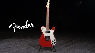 Video thumbnail for Fender Vintera 70s Telecaster Custom PF, Fiesta Red | Gear4music demo by Gear4music Guitars