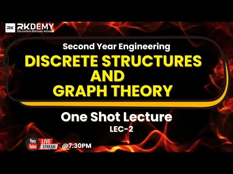 Discrete Structures & Graph Theory | Concept Made Easy | SUNIL YADAV SIR LIVE @7:30 PM