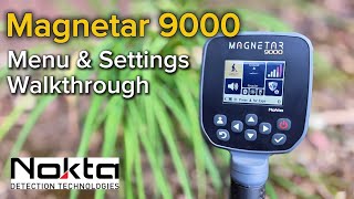 Nokta Magnetar 9000 | メニューと設定の解説、おすすめ設定