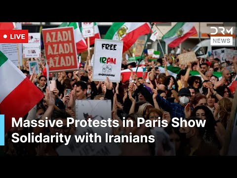 LIVE: Paris Demonstrators Show Solidarity With Anti-Government Protests in Iran | AC1N