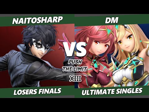 Push the Limit 13 Losers Finals - DM (Pikachu, Steve) Vs. naitosharp (Joker, Pyra Mythra, ZSS) SSBU