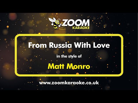Matt Monro - From Russia With Love - Karaoke Version from Zoom Karaoke