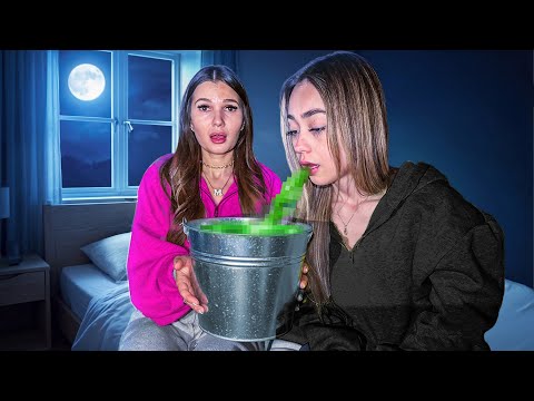 MY BEST FRIEND CAN’T STOP THROWING UP..