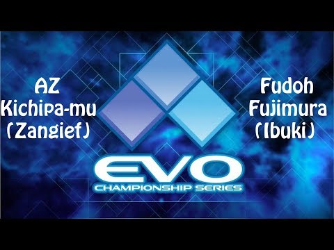 Best moments of SFV EVO 2019 - Day3 TOP 8 | AZ Kichipa mu (Zangief) vs  Fudoh Fujimura (Ibuki)
