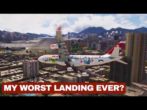 The Most CHALLENGING Approach On LIVE ON VATSIM - Kai Tak Airport