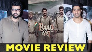 Its Very Patriotic: Arjun Kapoor, Varun Dhawan REVIEW RaagDesh