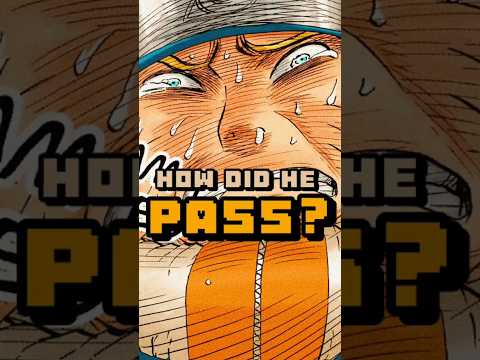 Naruto would've PASSED the Chunin Exams regardless #anime #naruto #narutoshippuden
