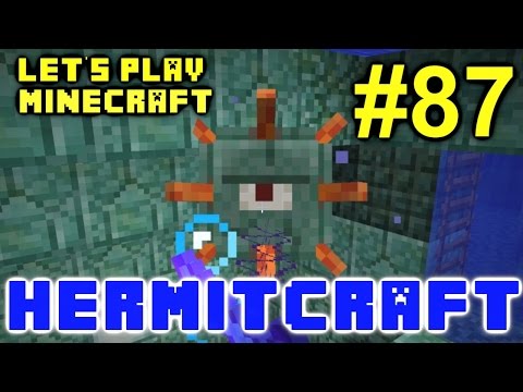 Minecraft Hermitcraft Ep. 87 - Ocean Monument Elder Guardian Fight w/ Xisuma !!!