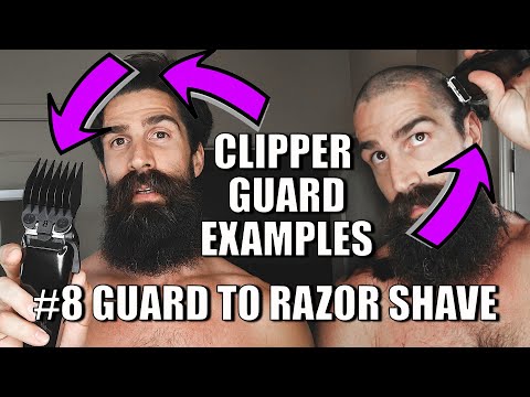 Haircut Numbers Clipper Sizes with Examples #haircut