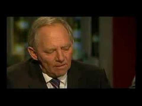 Wolfgang Schäuble bei THADEUSZ - Fiese Sieben